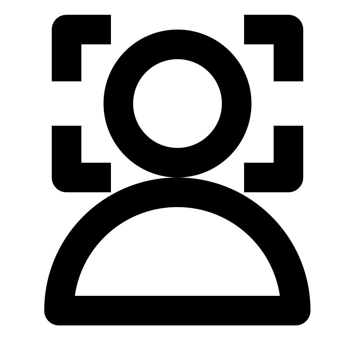 face recognition icon