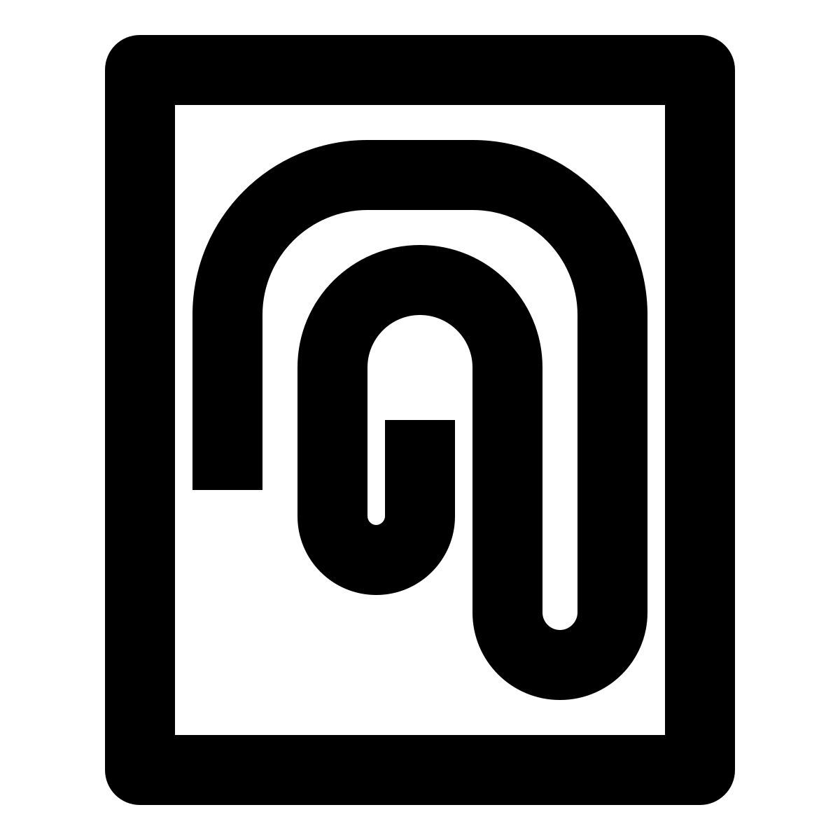 escáner de huellas dactilares icon