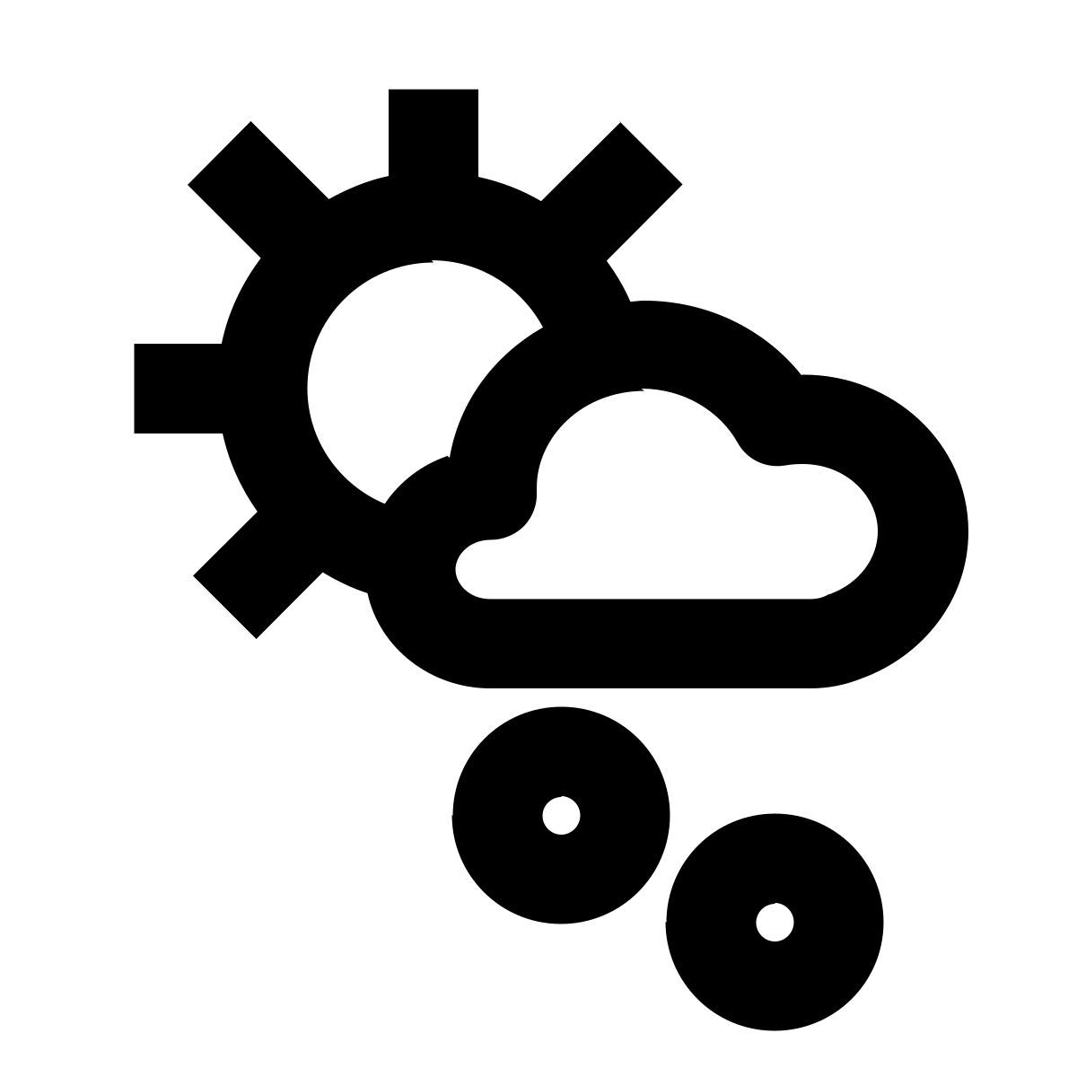 hail sunny icon