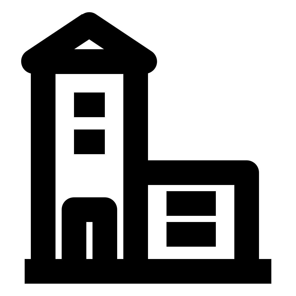 house and garage icon