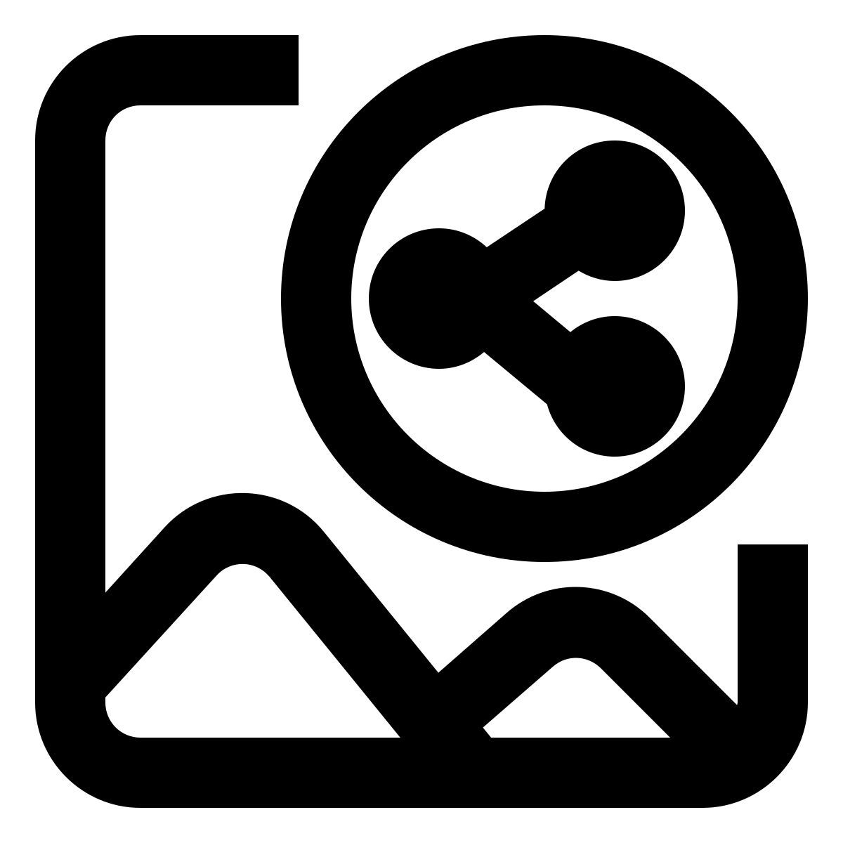 image share icon