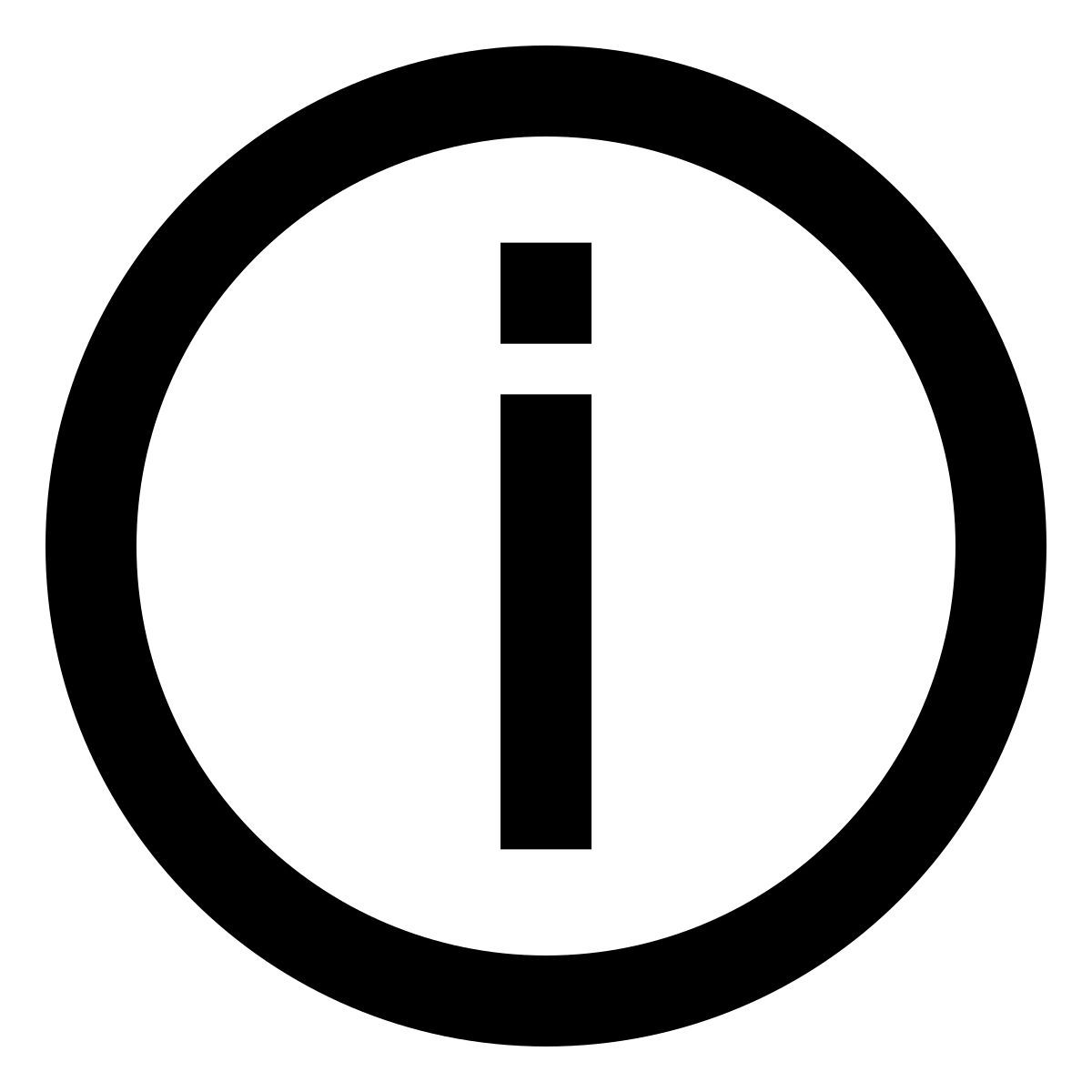 info icon