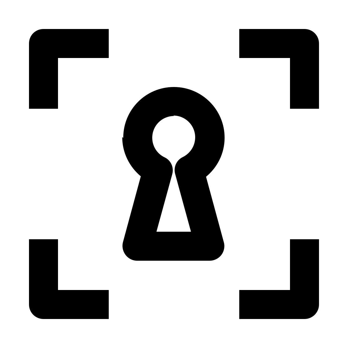 keyhole icon
