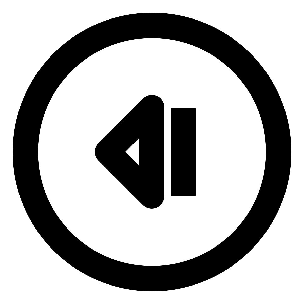 left arrow icon