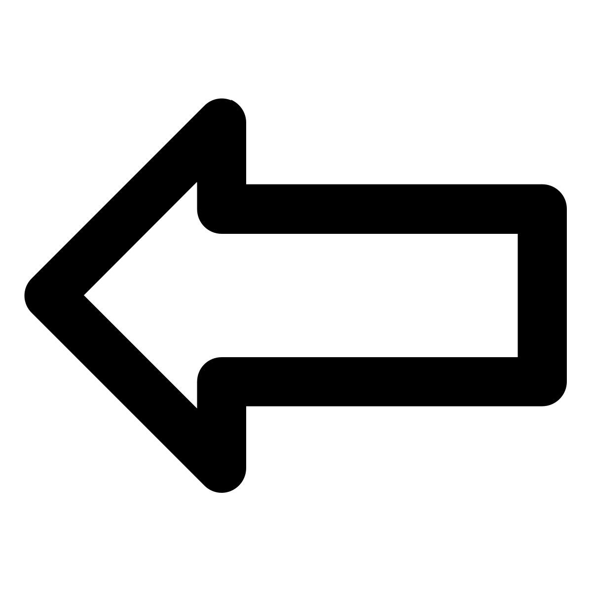 left arrow icon
