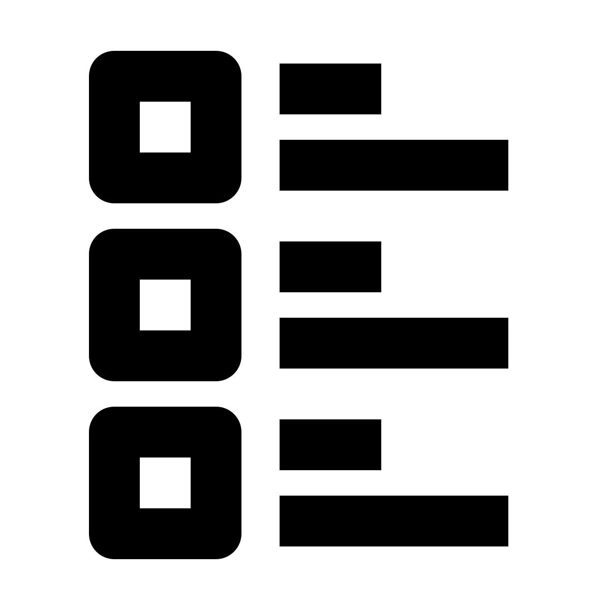 List icon