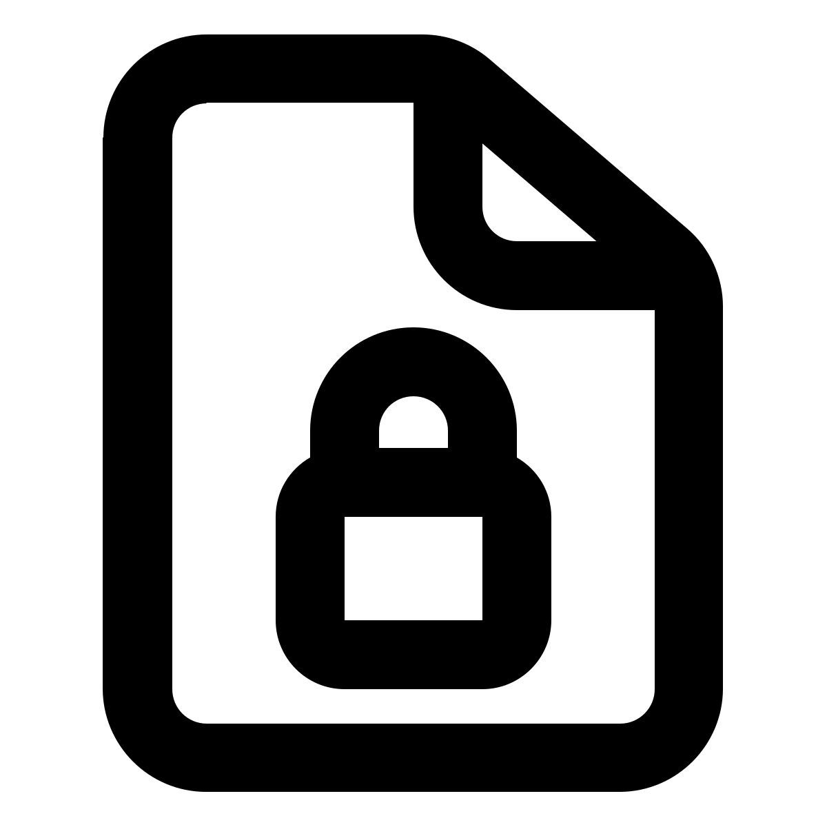 file di blocco icon