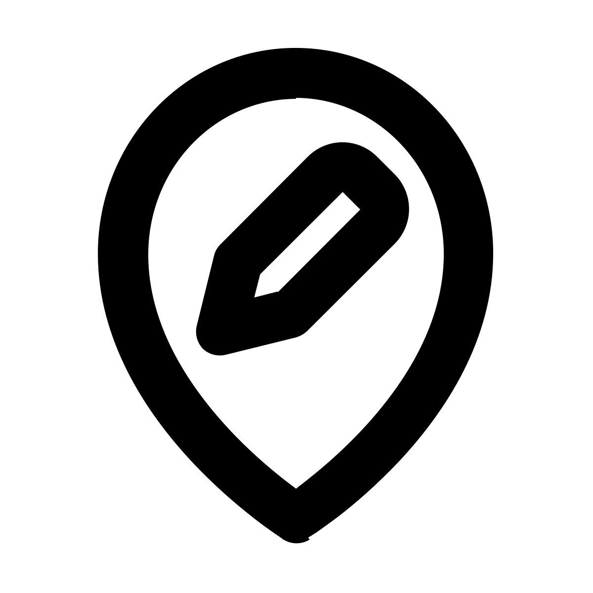 map marker edit icon