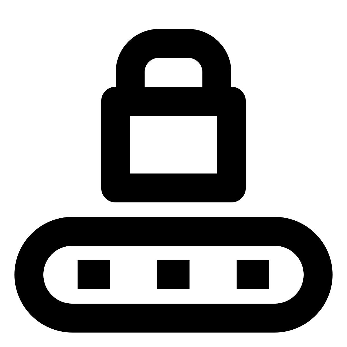 password lock icon
