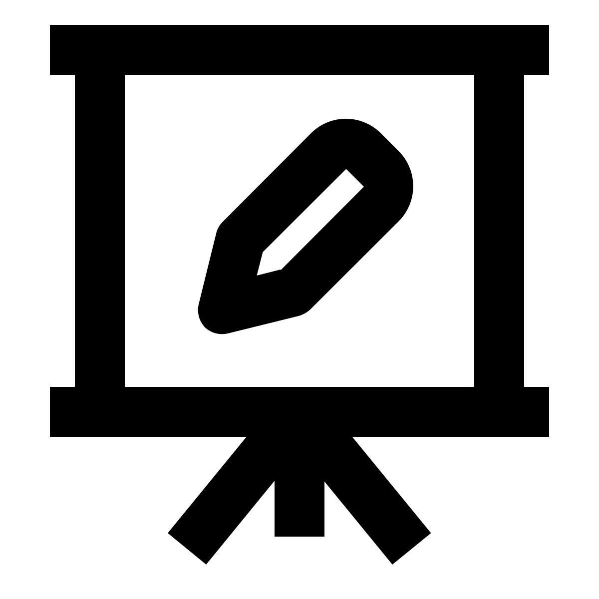 presentation edit icon