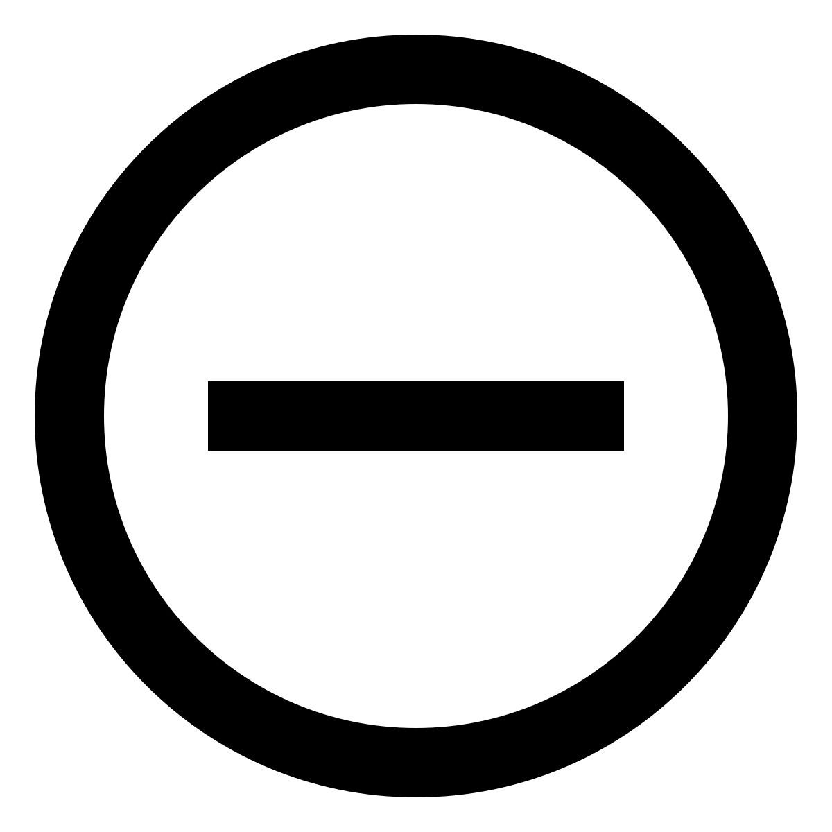remove icon