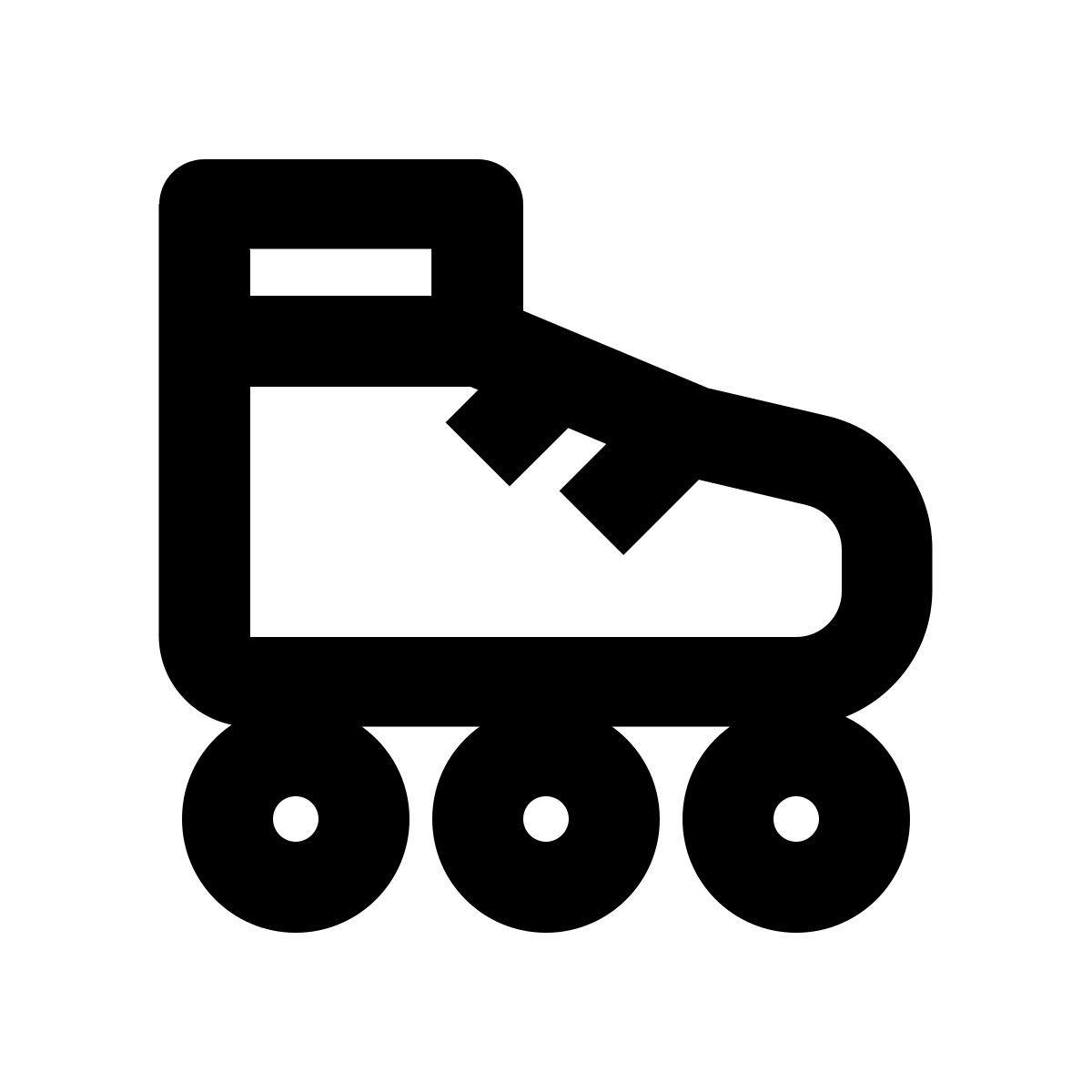 roller skate icon
