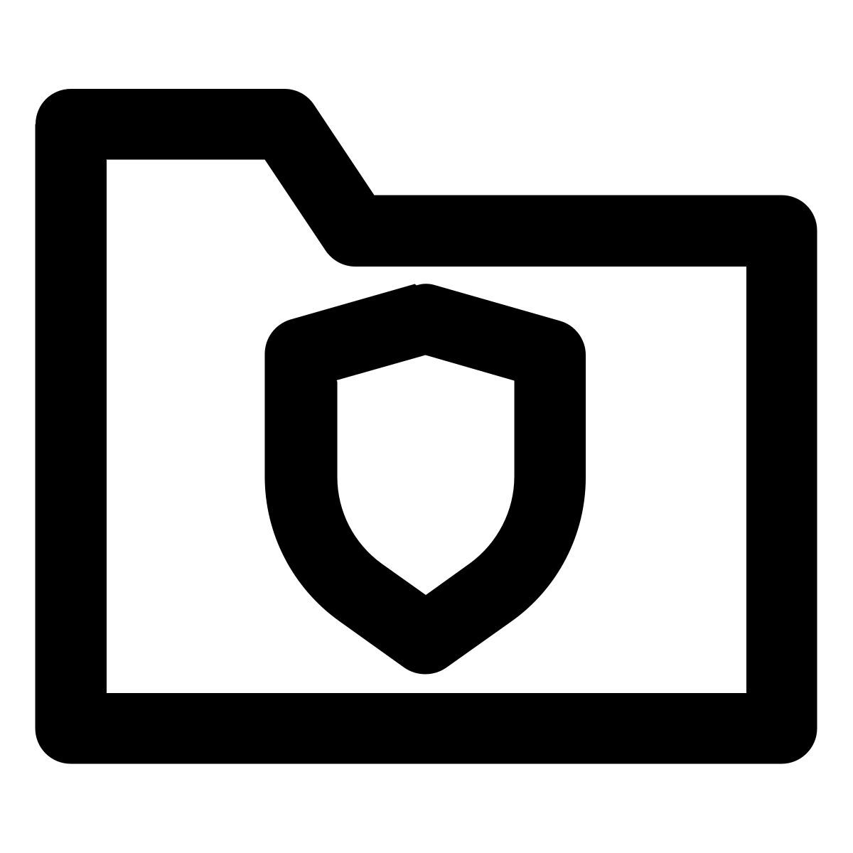 dossier de protection icon