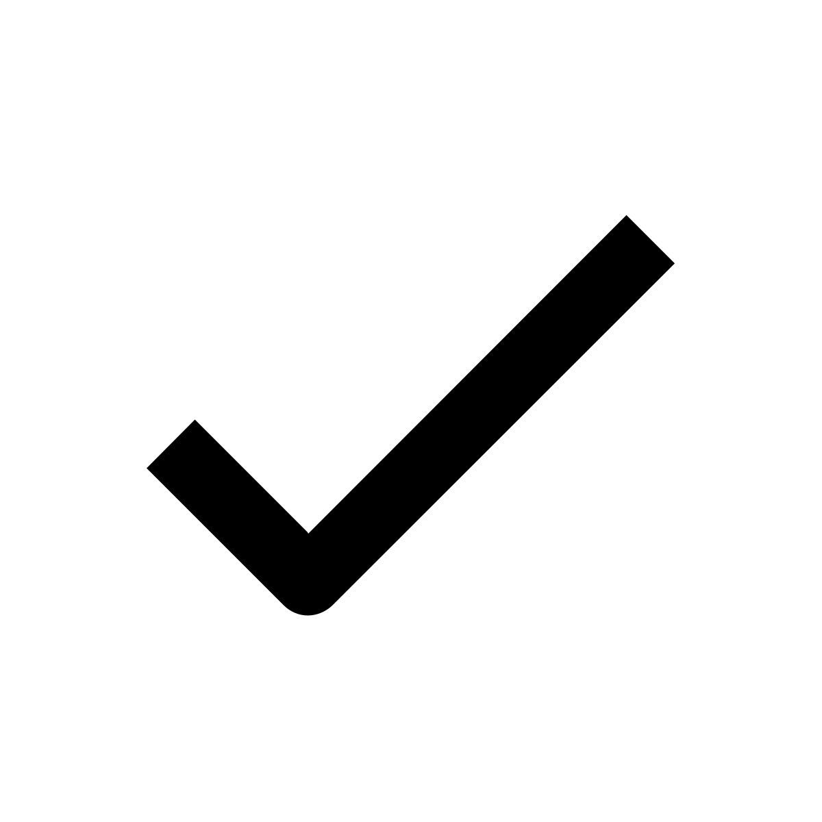 single check icon
