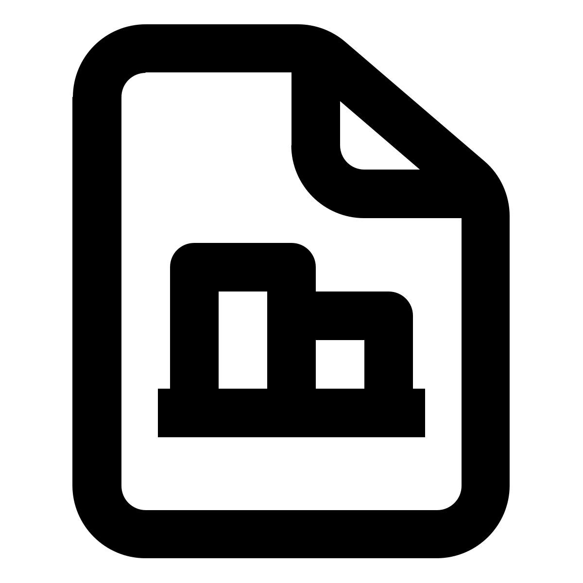 statistic file icon