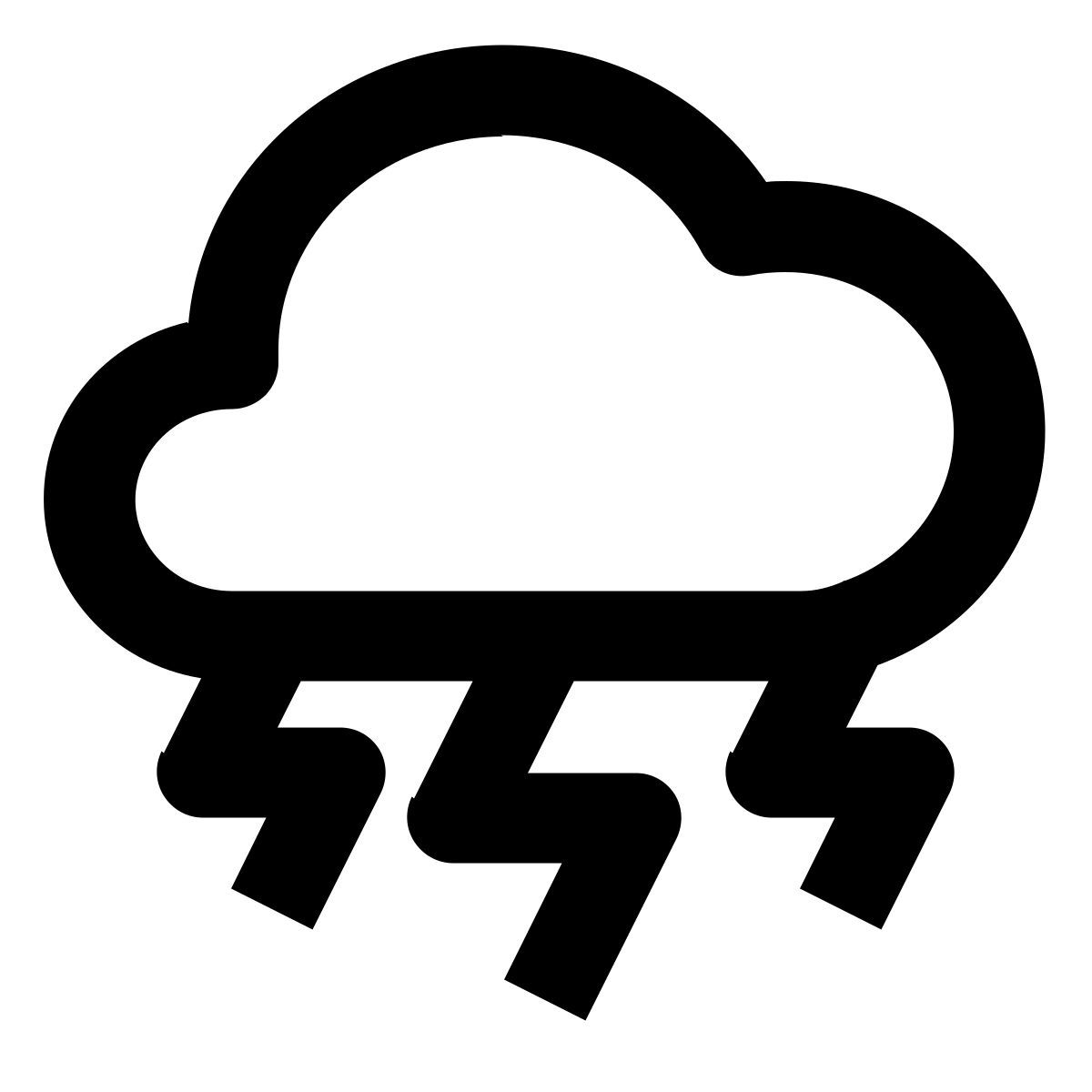 thunder strom icon