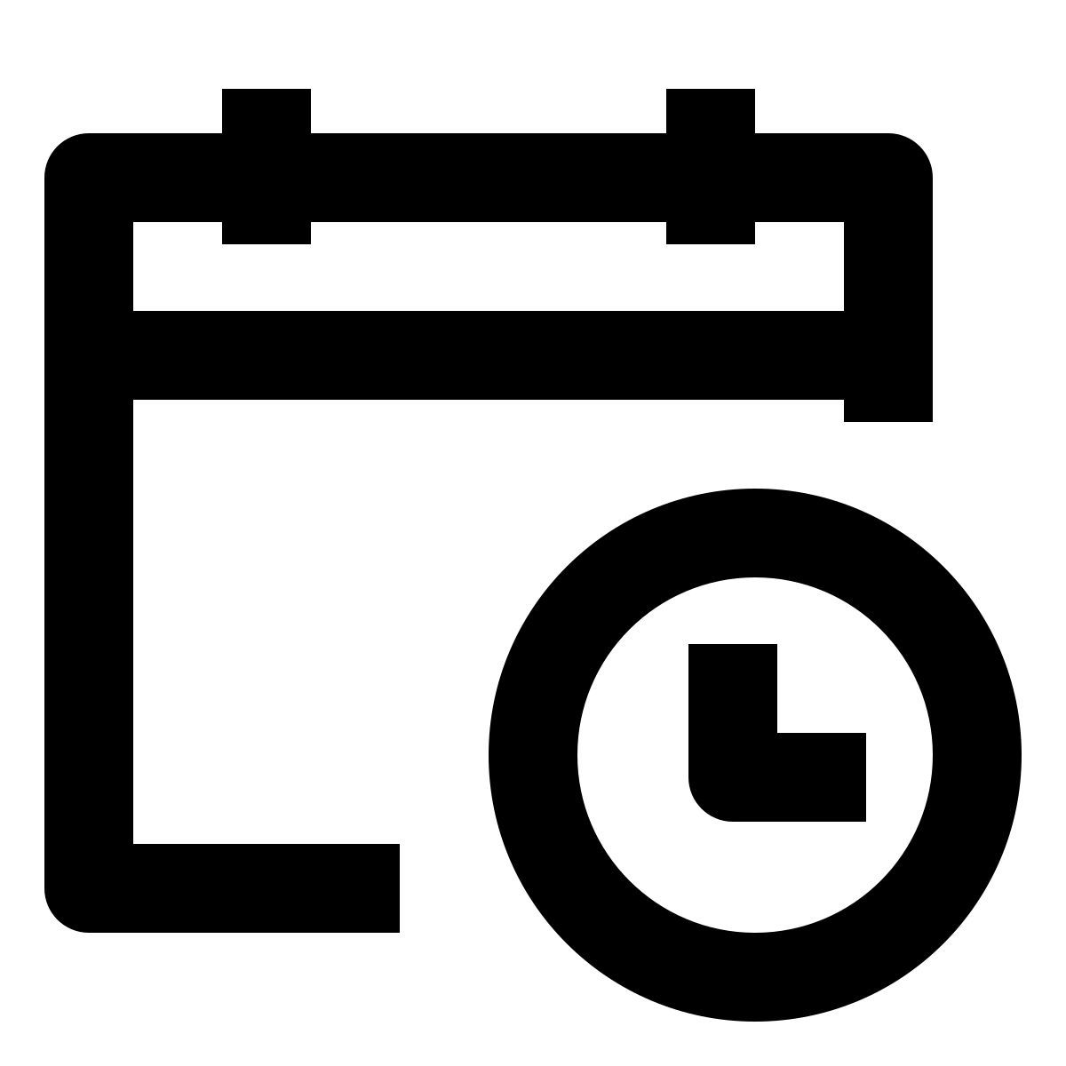 time calendar icon