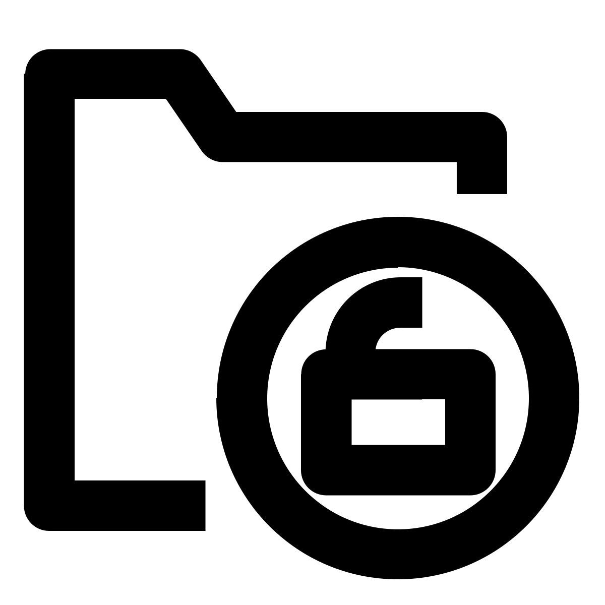 unlock icon