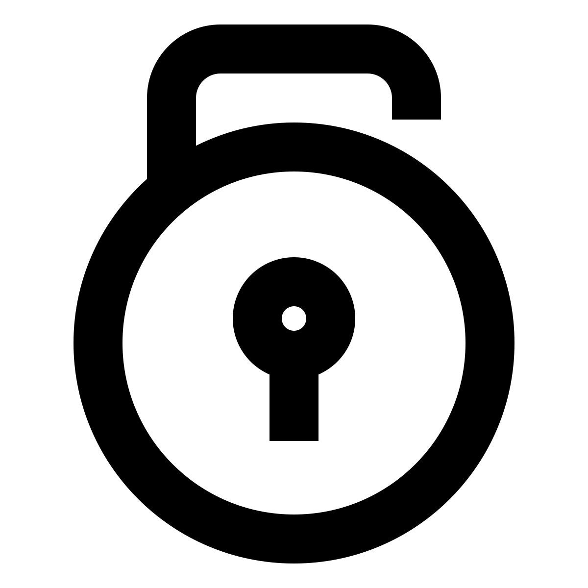 unlock icon