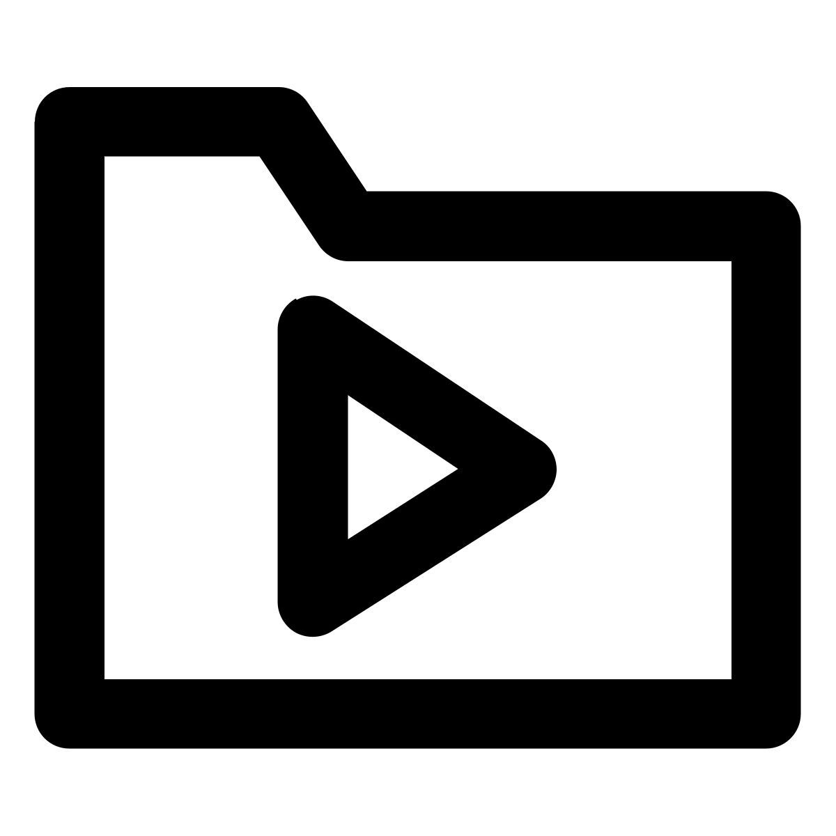video folder icon