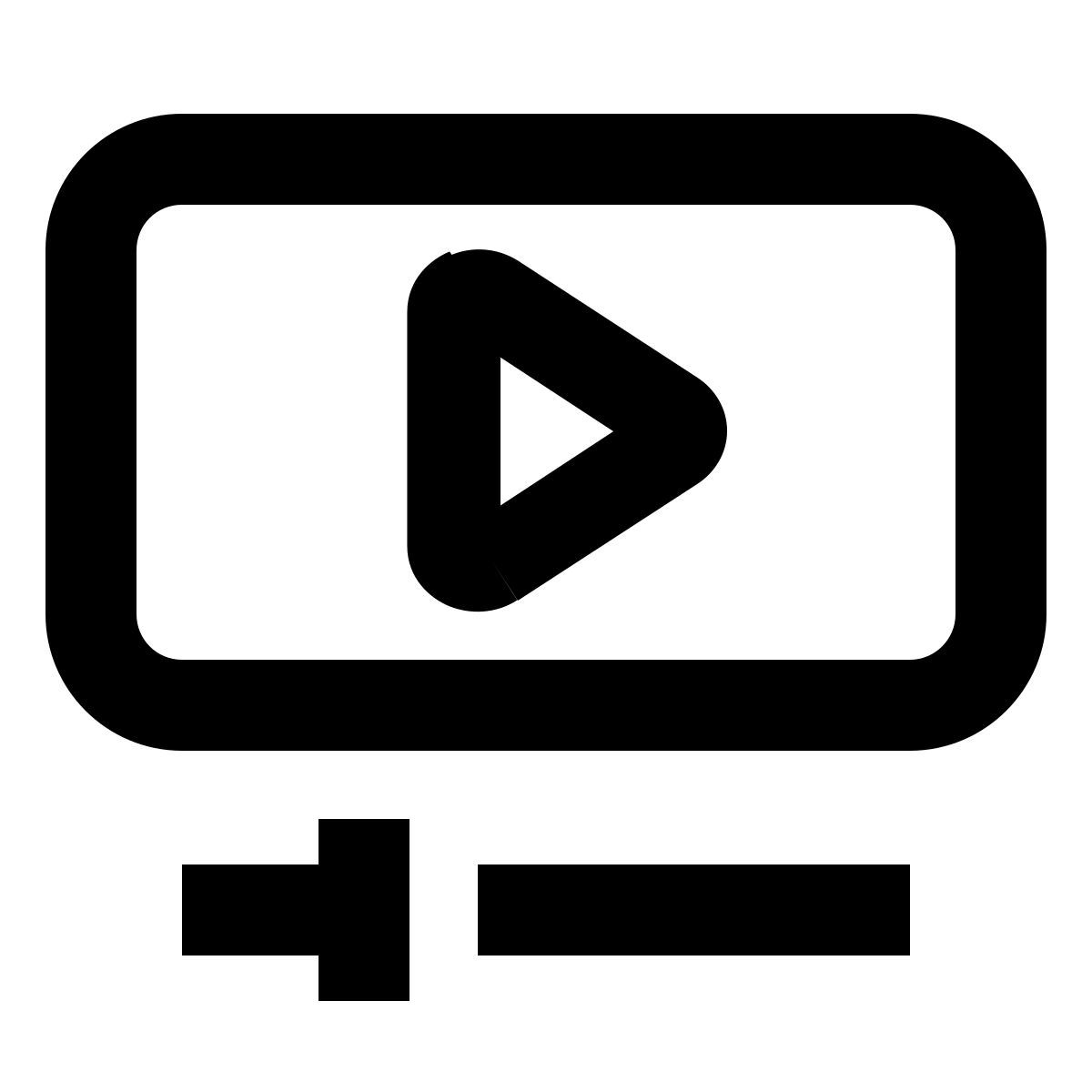 video slider icon