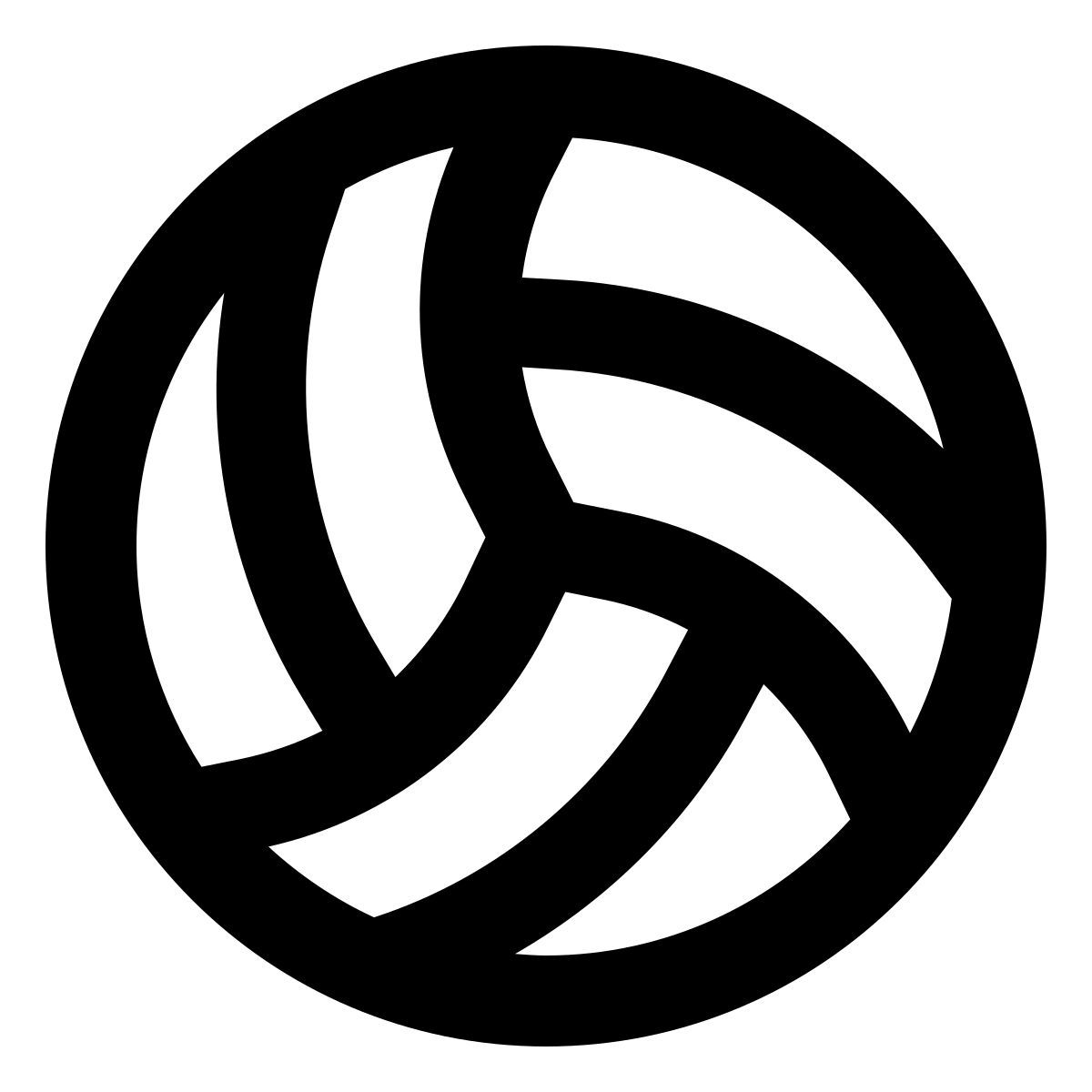 volleyball ball icon