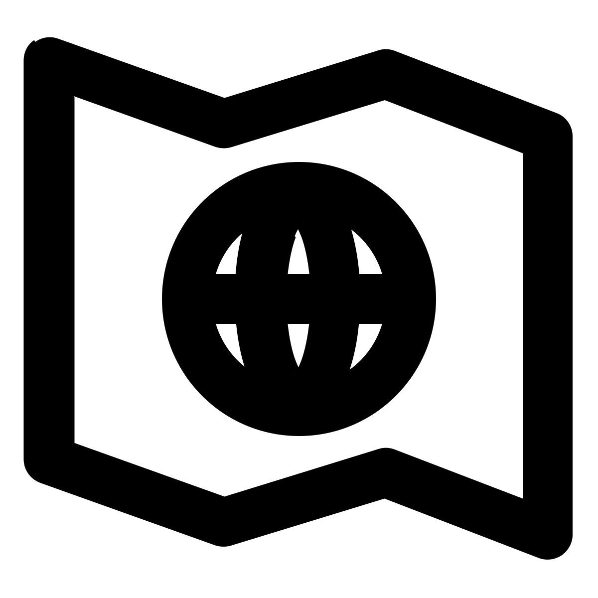 world map icon
