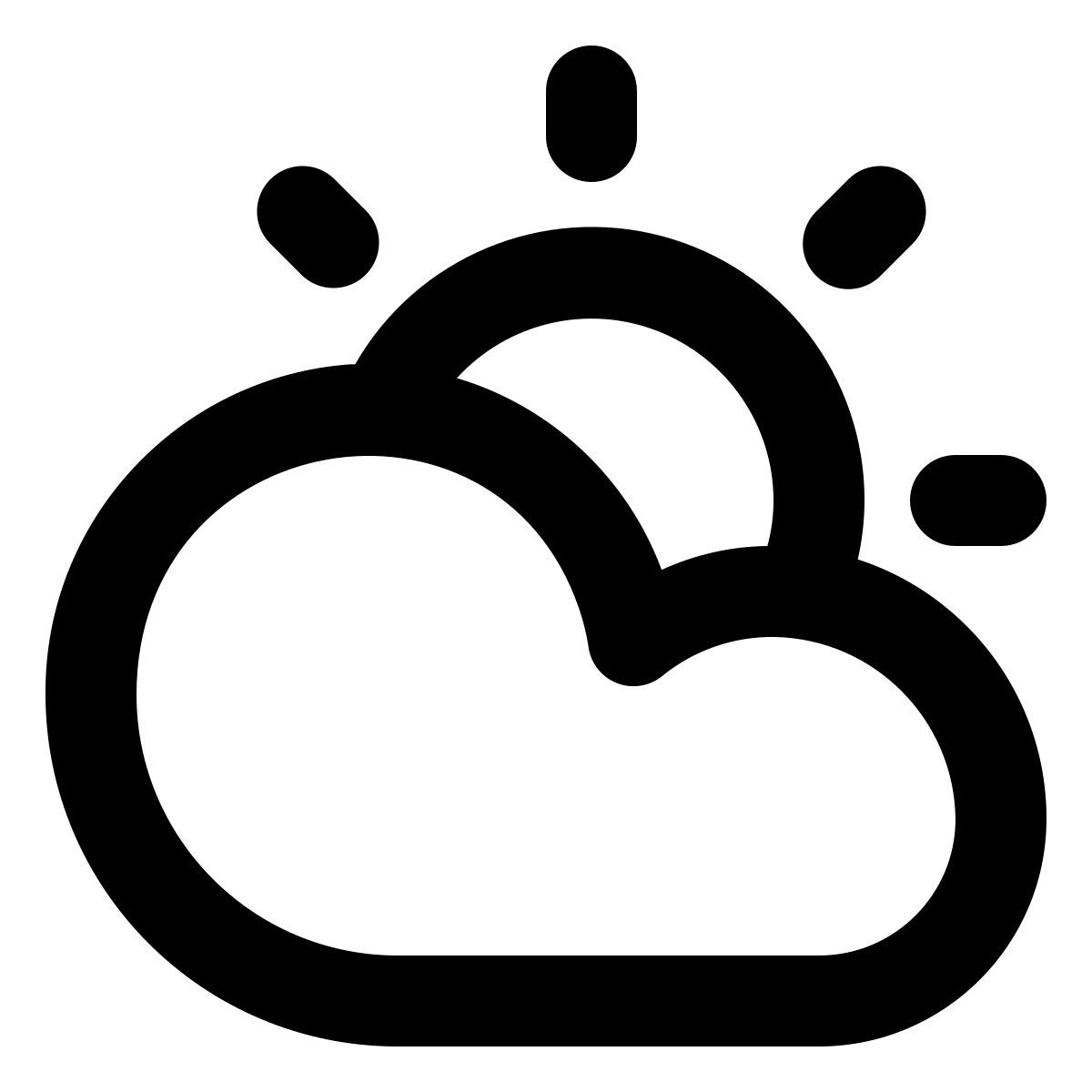 cloudy day icon