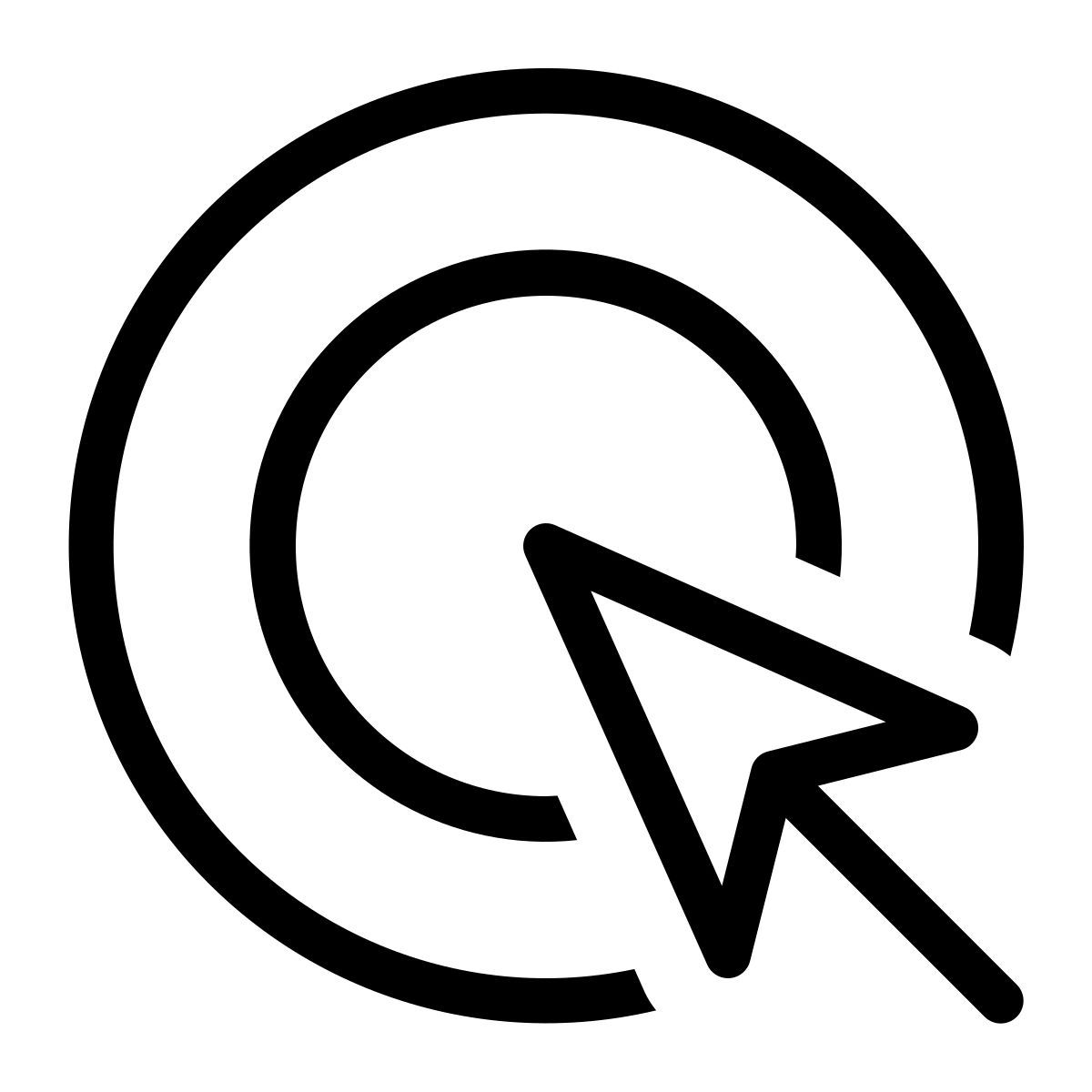 bullseye cursor icon