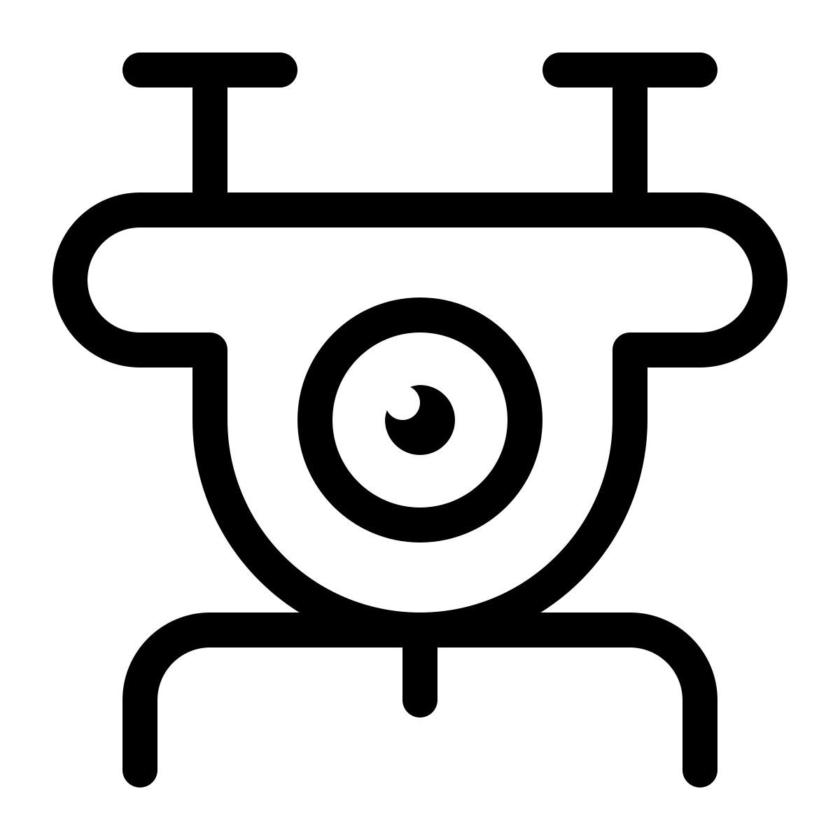 camera drone icon