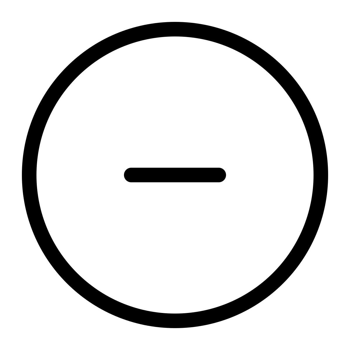 minus icon