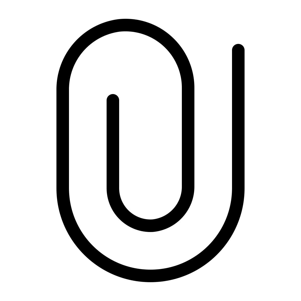скрепка v icon