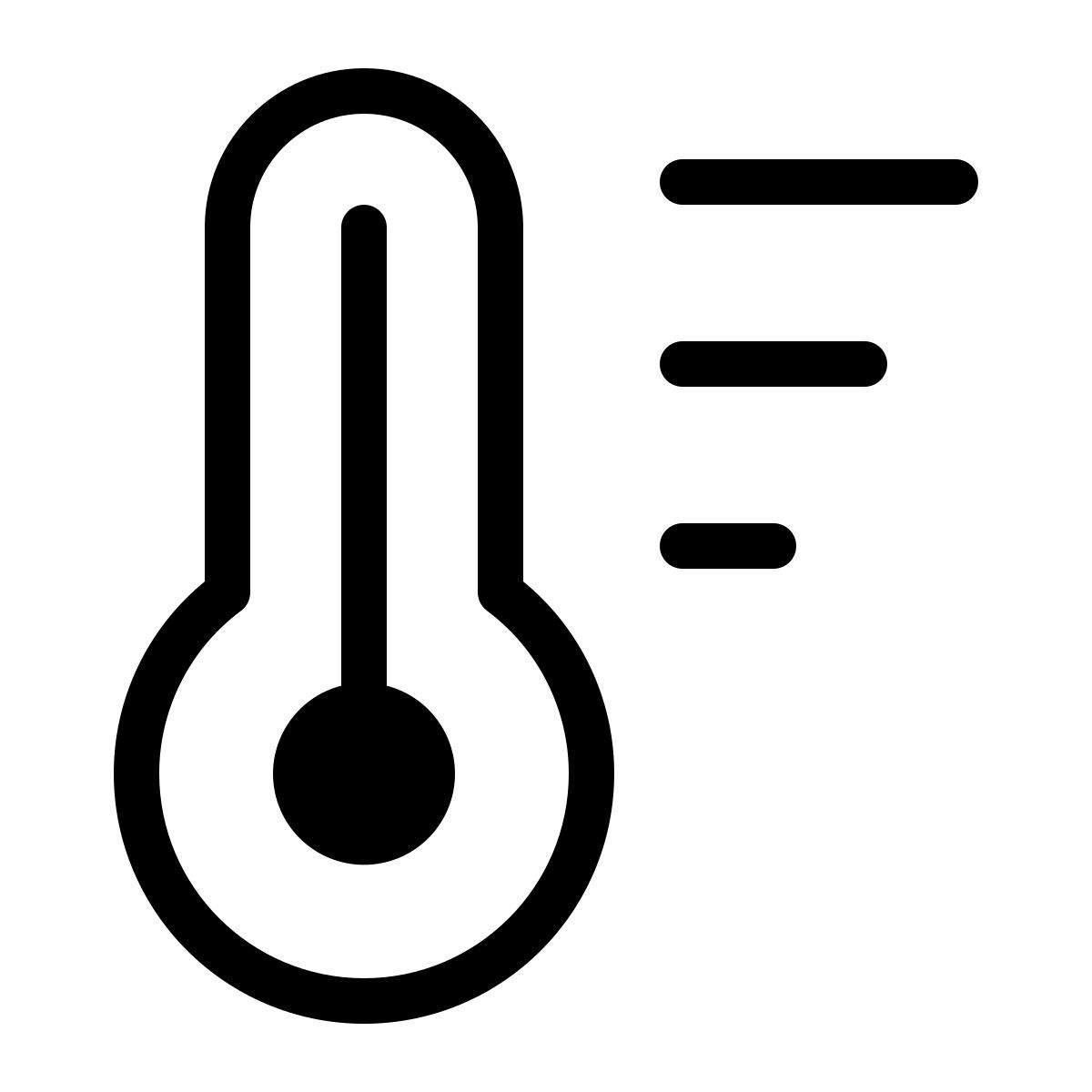 liste des thermomètres icon