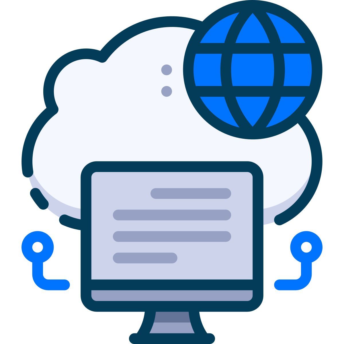 cloud computing icon