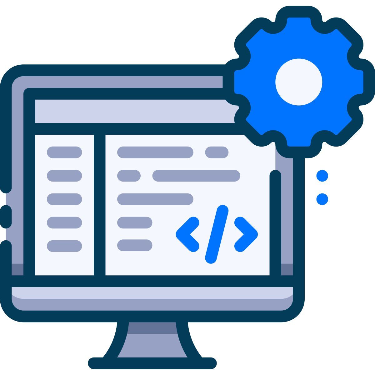 codage informatique icon