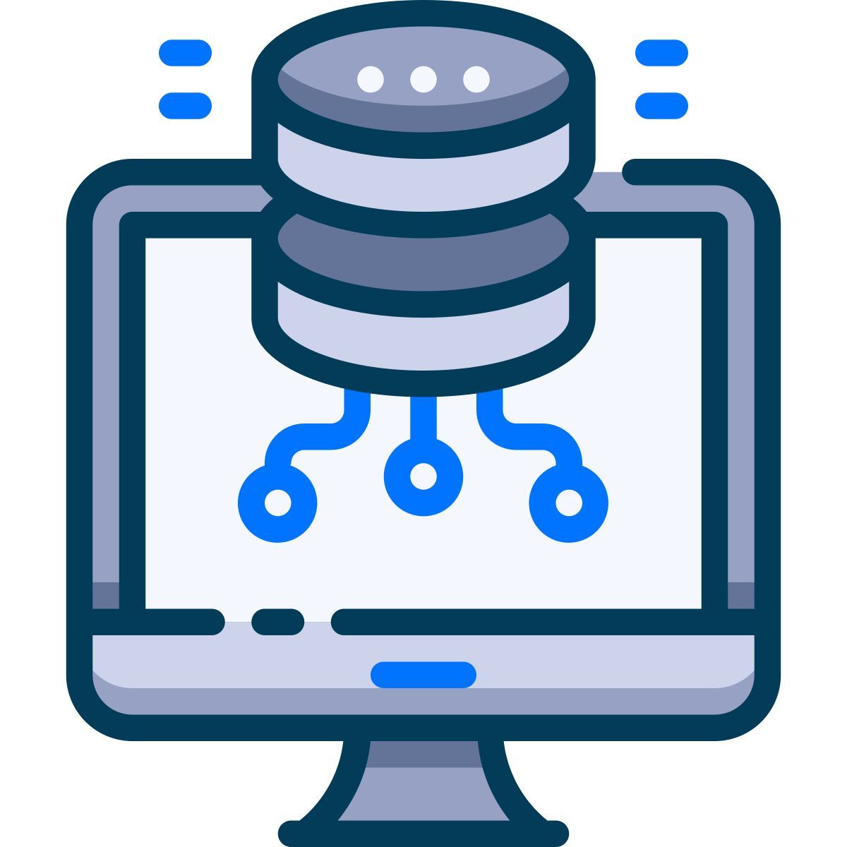 computer database icon