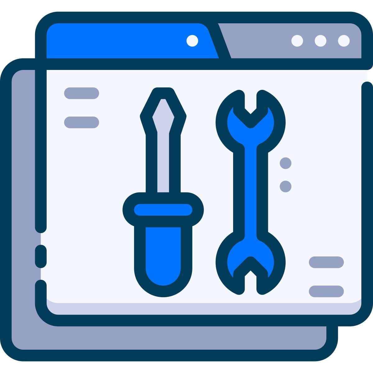 mantenimiento web icon