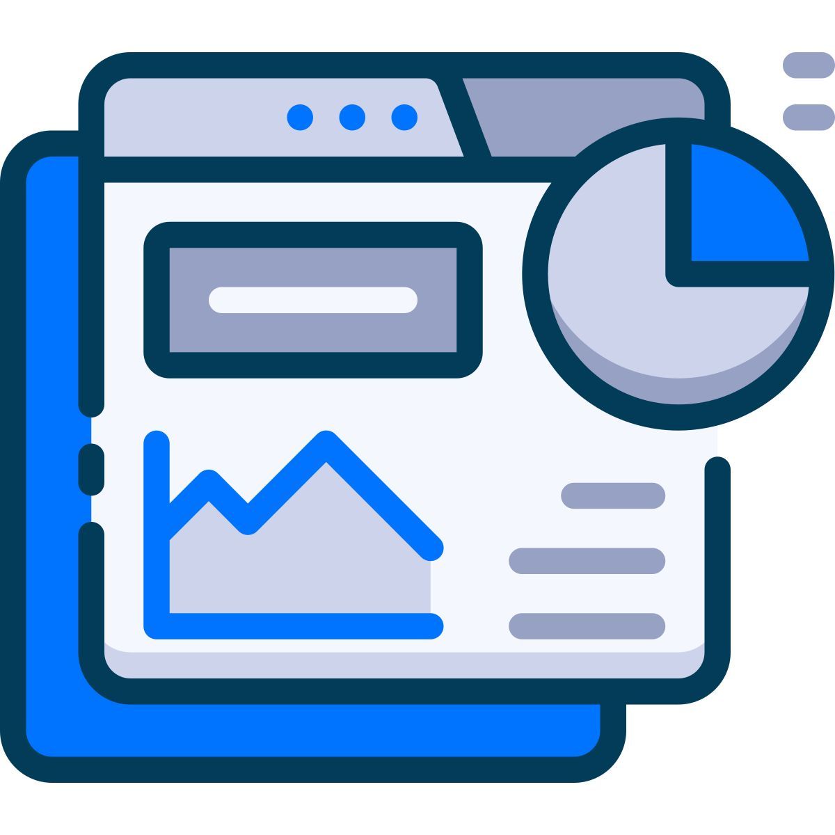web statistic icon
