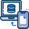 external Data-Transfer-database-server-sapphire-kerismaker icon