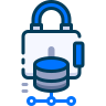 external Database-Lock-network-data-analysis-sapphire-kerismaker icon