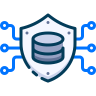 external Database-Security-network-data-analysis-sapphire-kerismaker icon