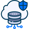 external Security-Cloud-Databse-database-server-sapphire-kerismaker icon