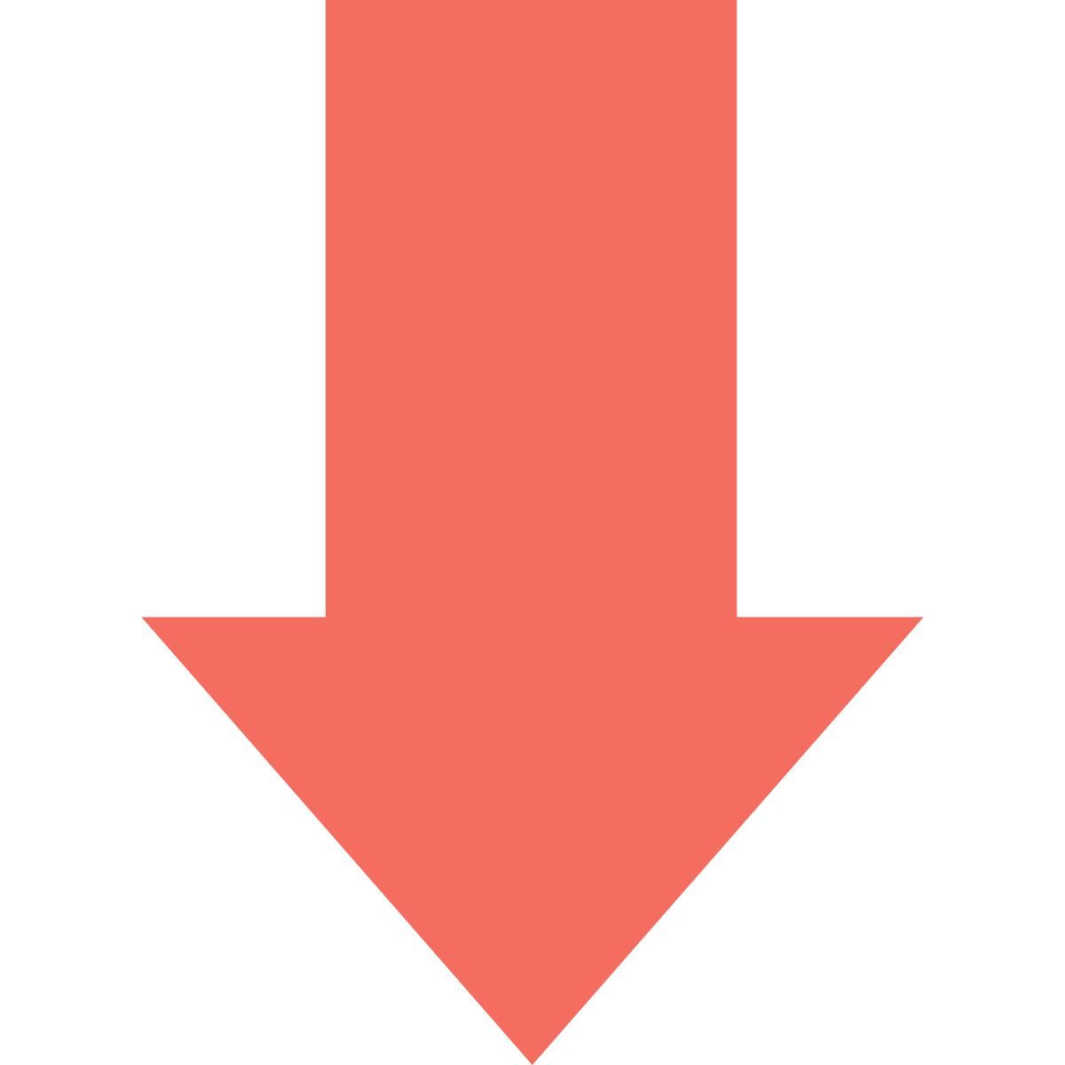 arrow down icon