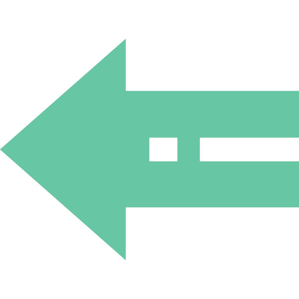 arrow left icon