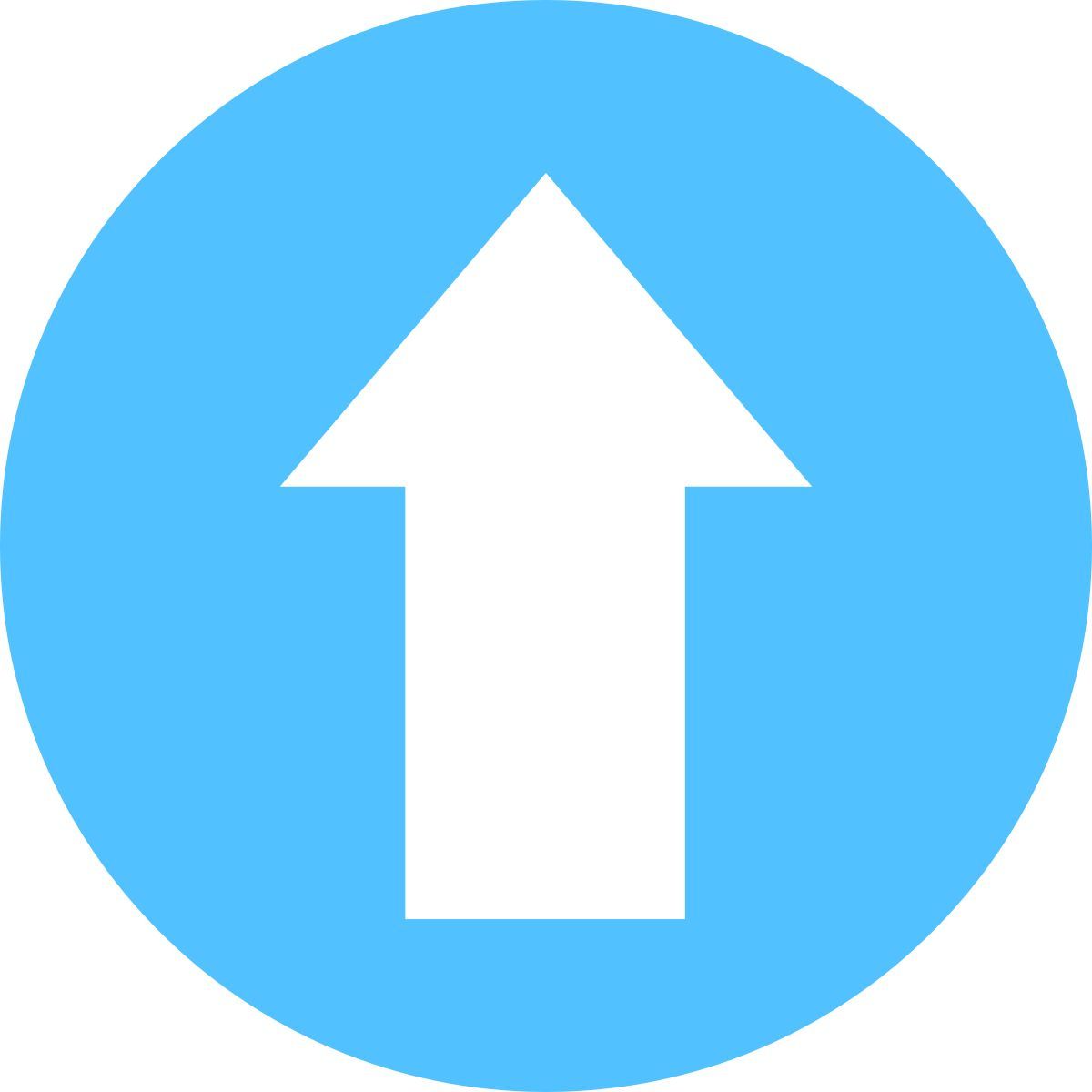 arrow up icon