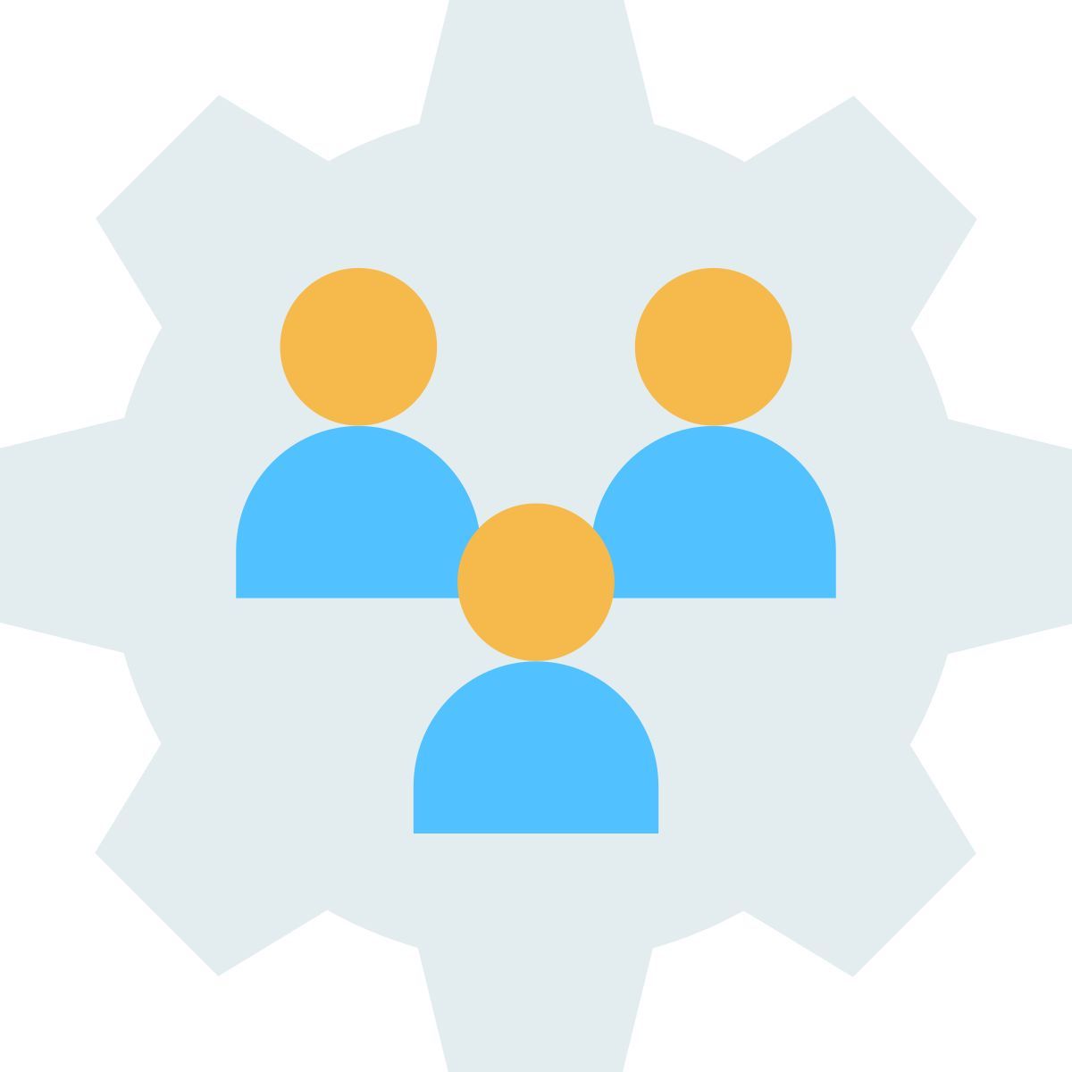 gestión de relaciones con el cliente icon