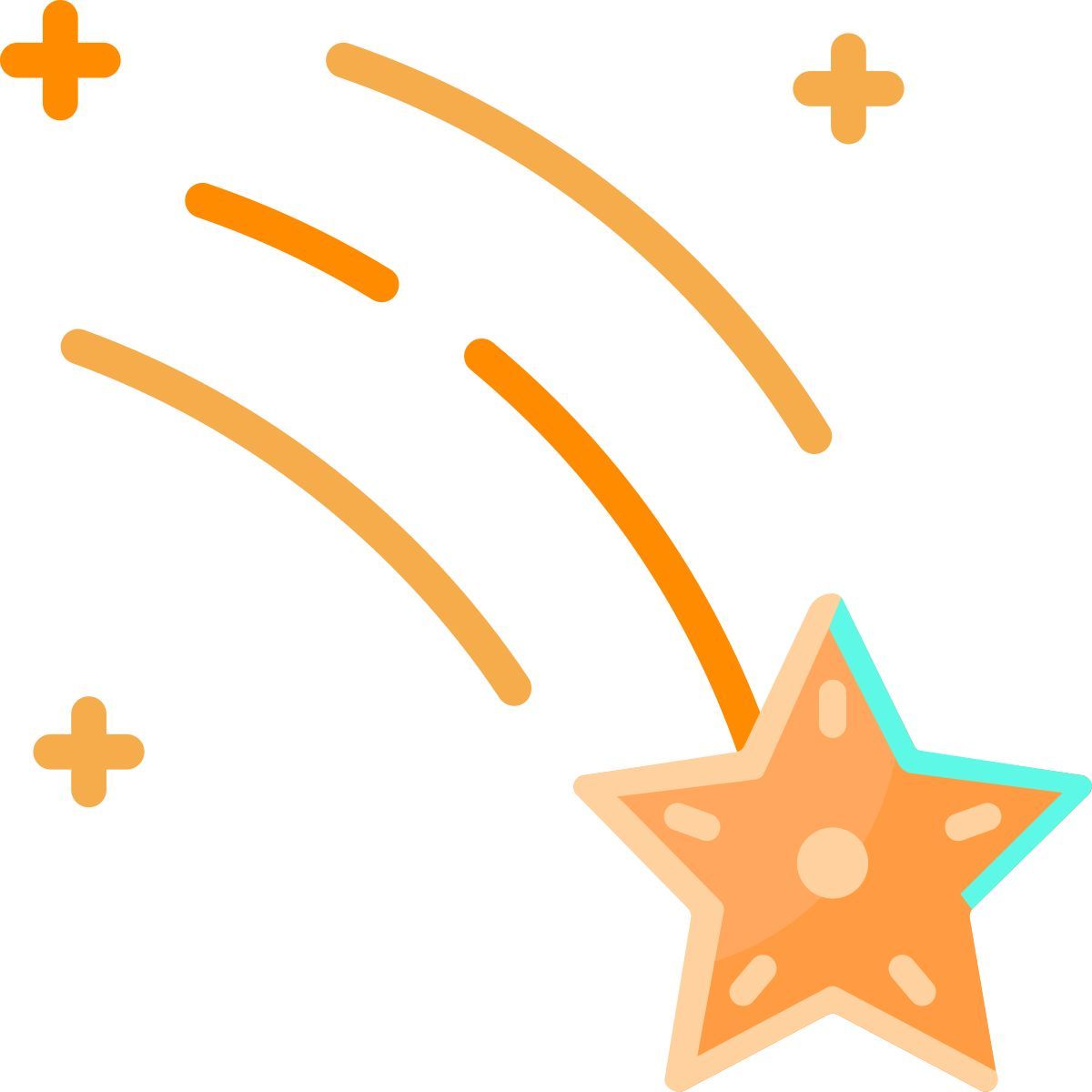 falling star icon