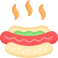 external hot-dog-fast-food-sbts2018-flat-sbts2018 icon