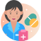 external pharmacist-women-profession-sbts2018-flat-sbts2018 icon