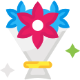 external flower-bouquet-celebration-sbts2018-flat-sbts2018 icon
